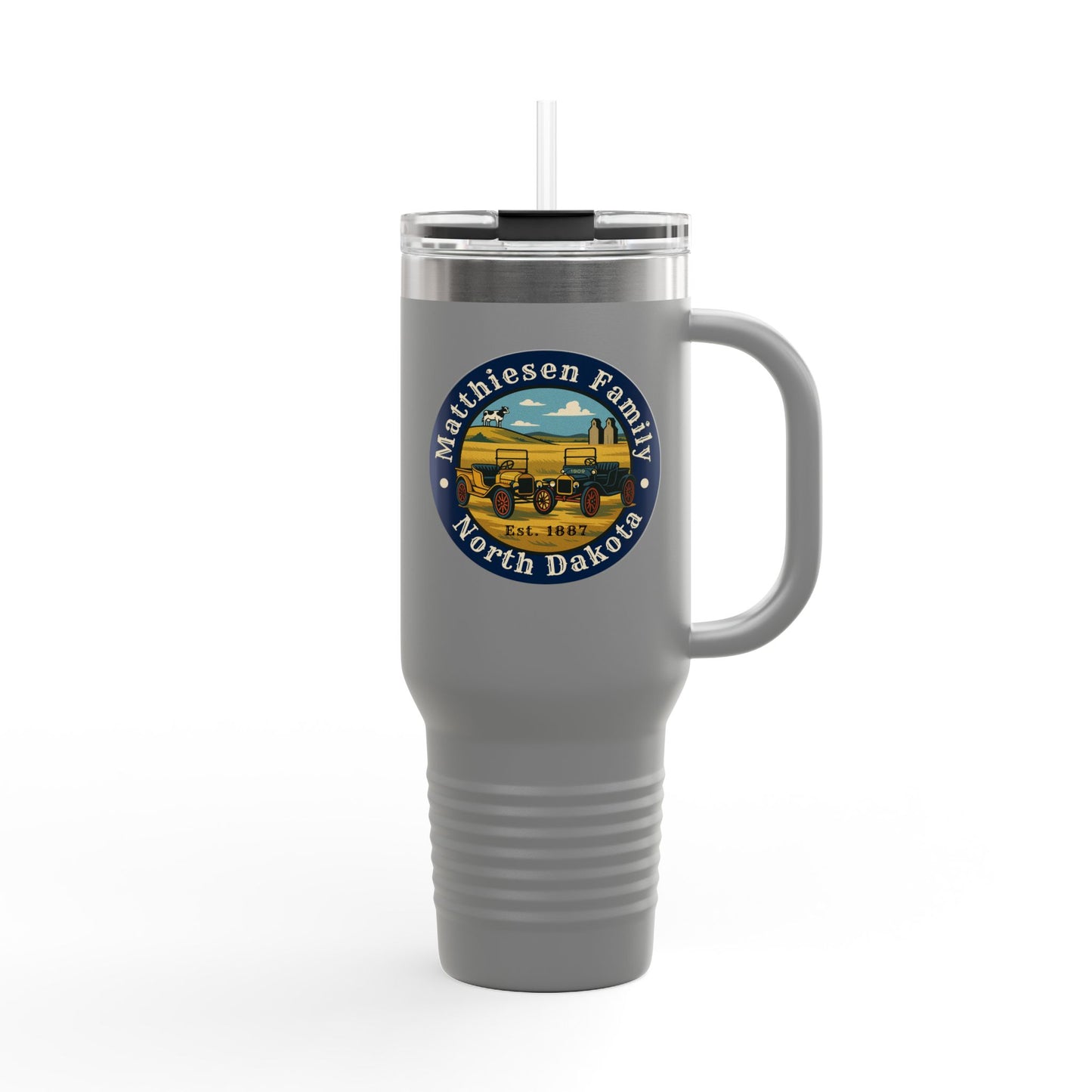Matthiesen Family Model T Insulated Travel Mug