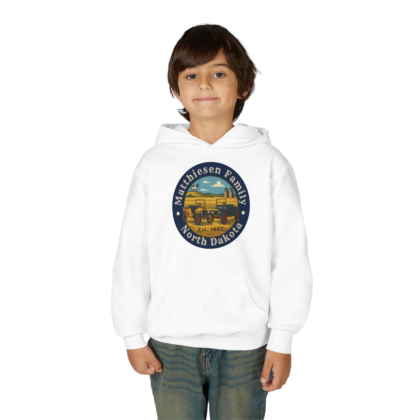 Matthiesen Family Model T Youth Hoodie