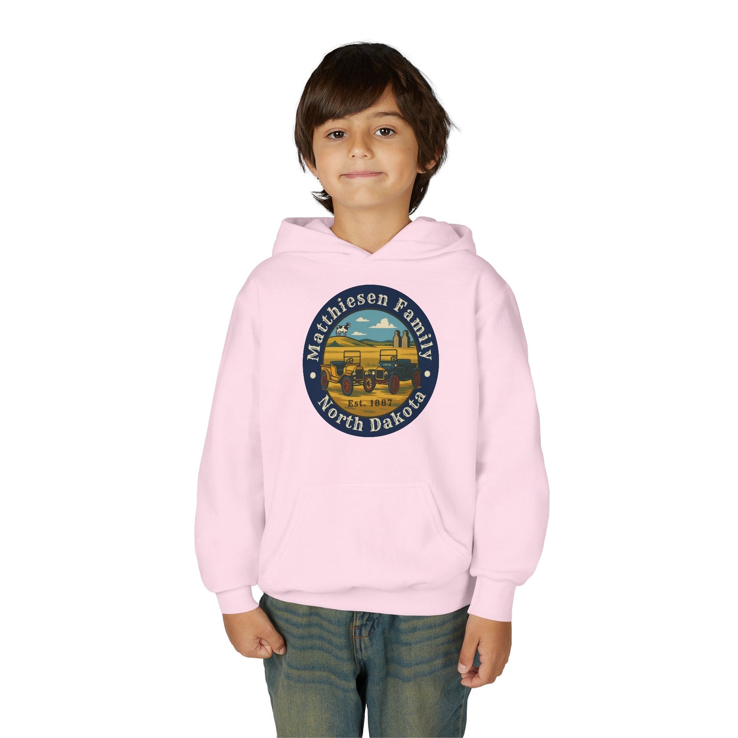 Matthiesen Family Model T Youth Hoodie