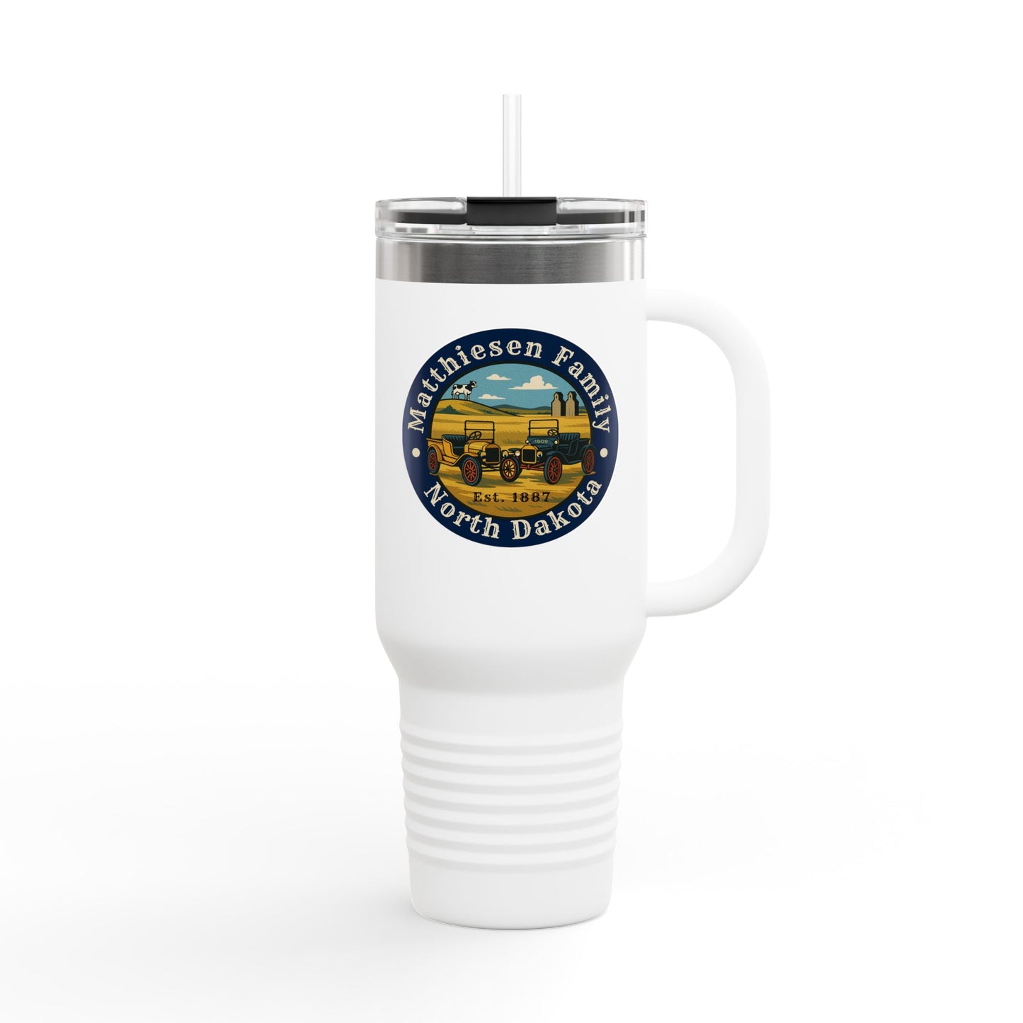 Matthiesen Family Model T Insulated Travel Mug