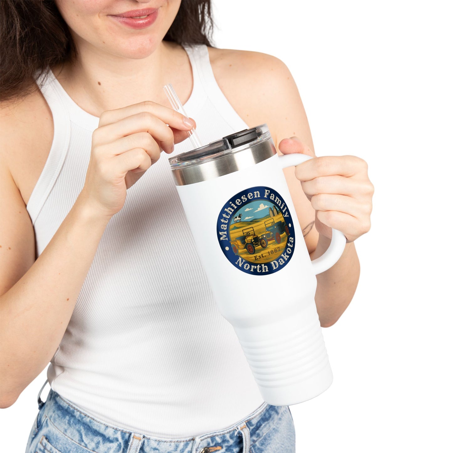 Matthiesen Family Model T Insulated Travel Mug