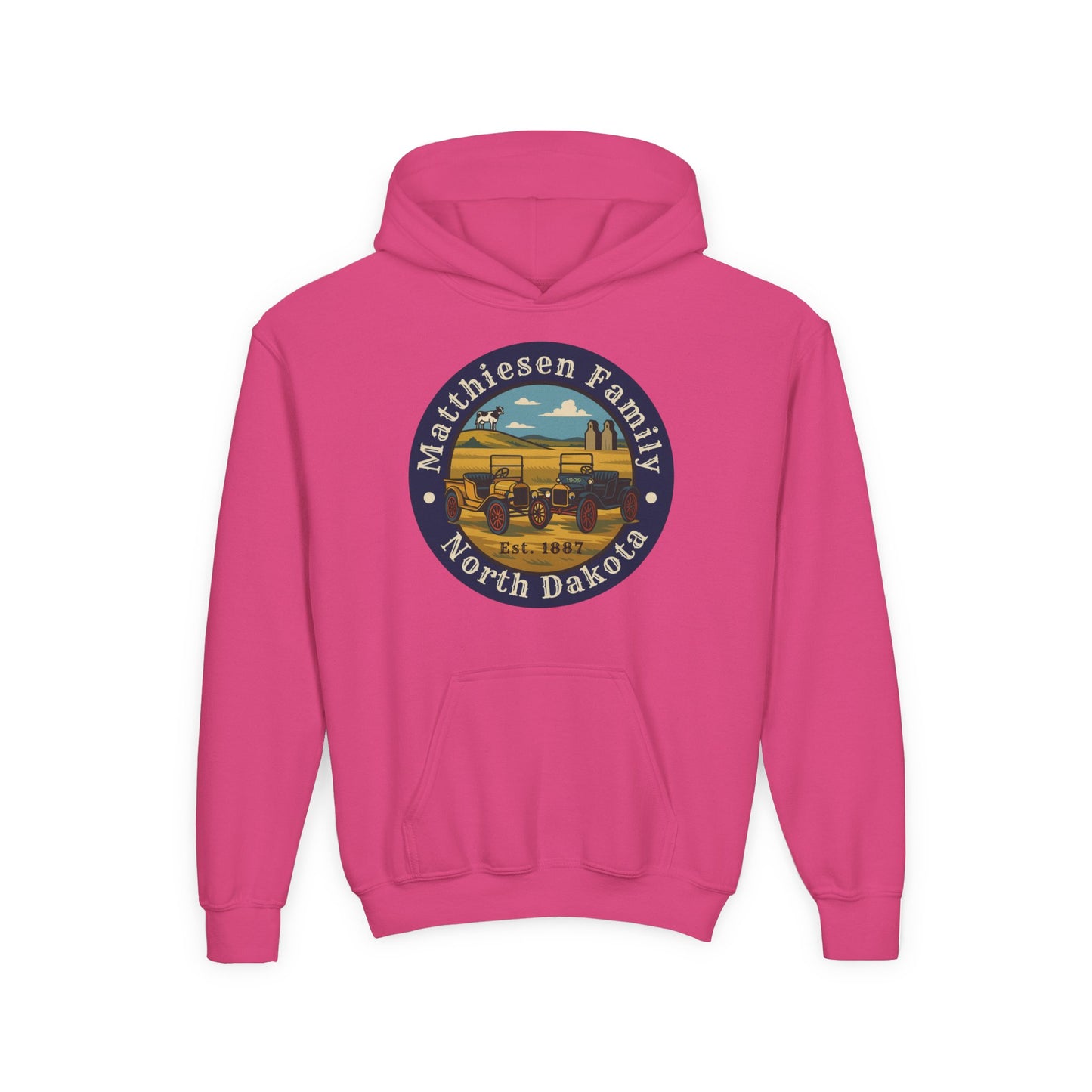 Matthiesen Family Model T Youth Hoodie