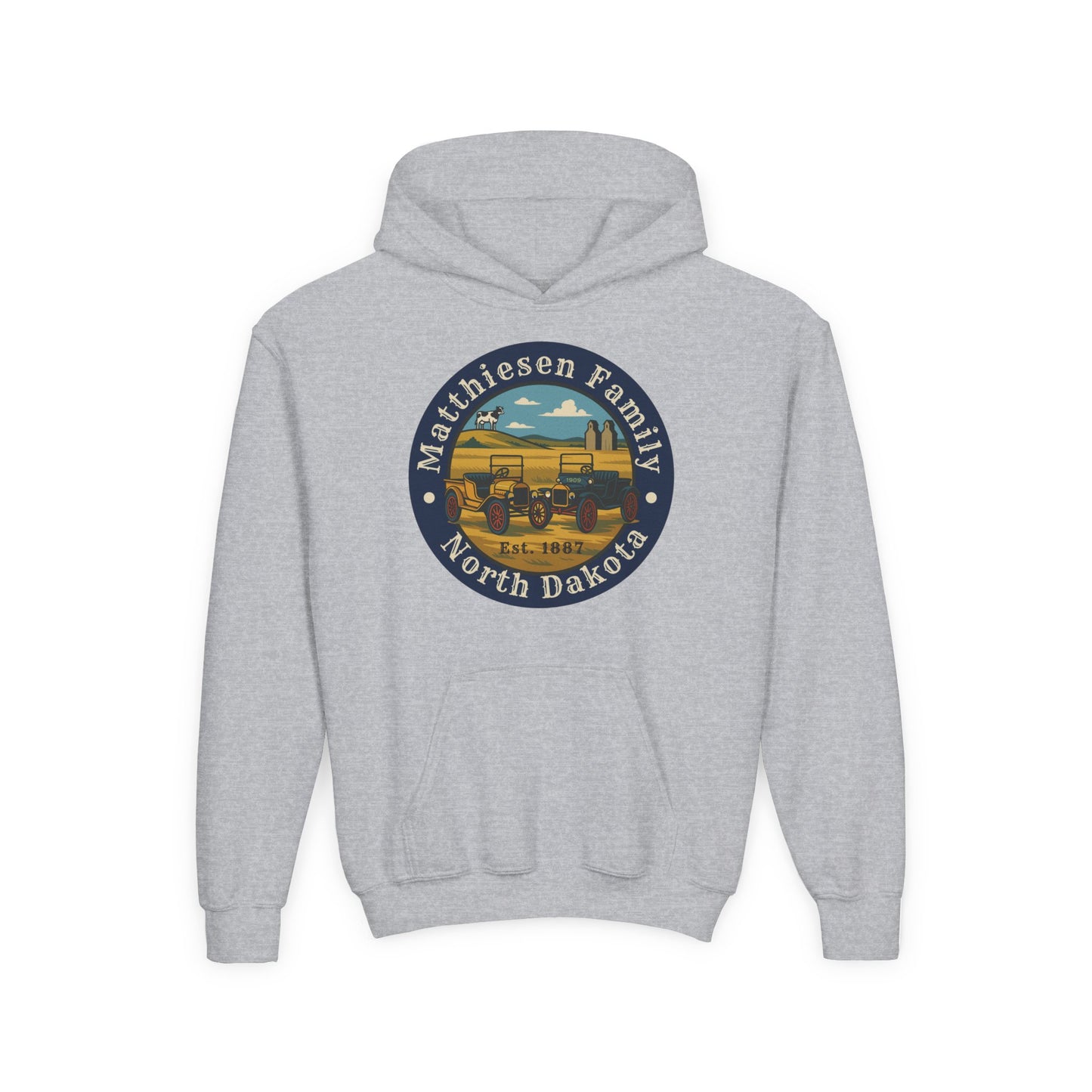 Matthiesen Family Model T Youth Hoodie