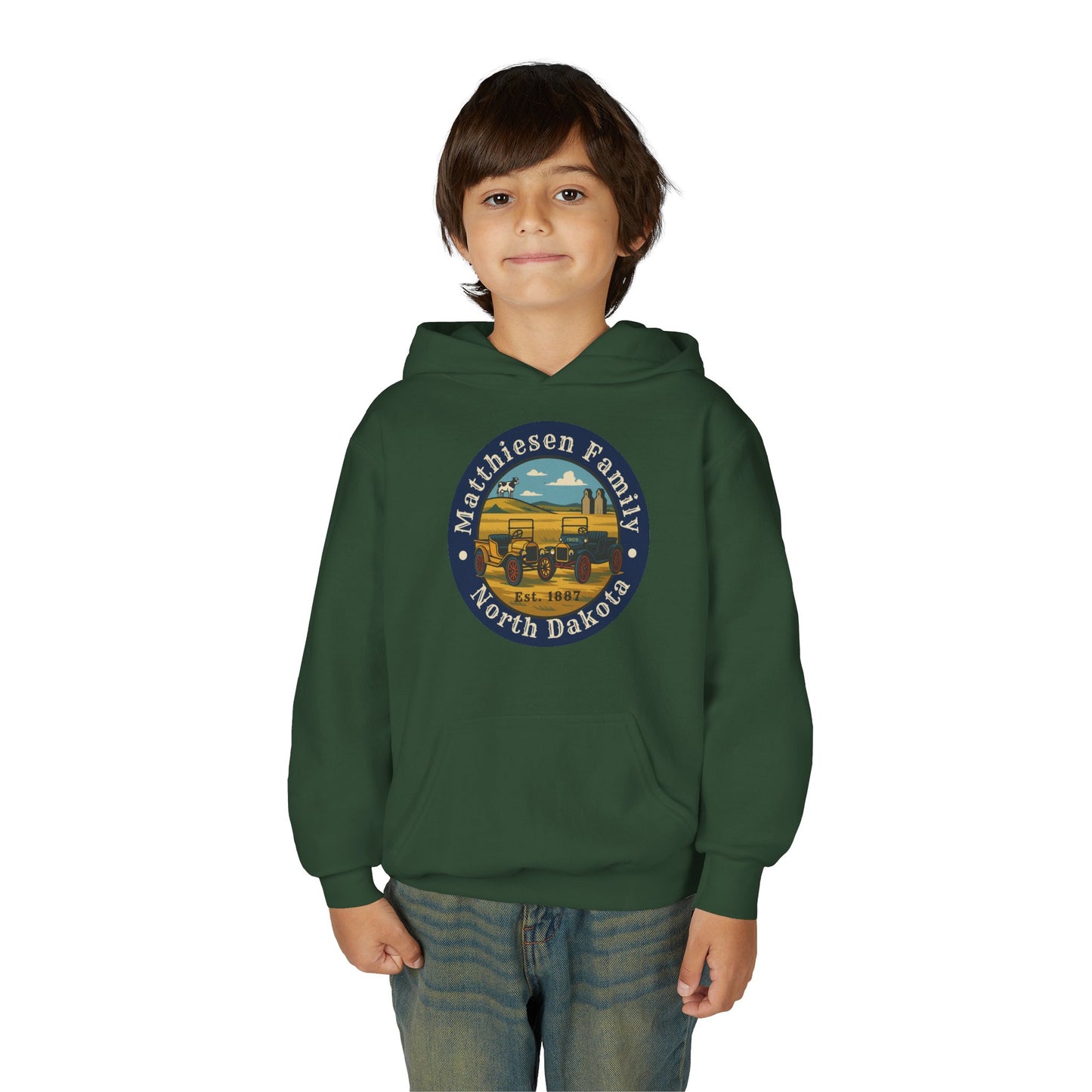Matthiesen Family Model T Youth Hoodie