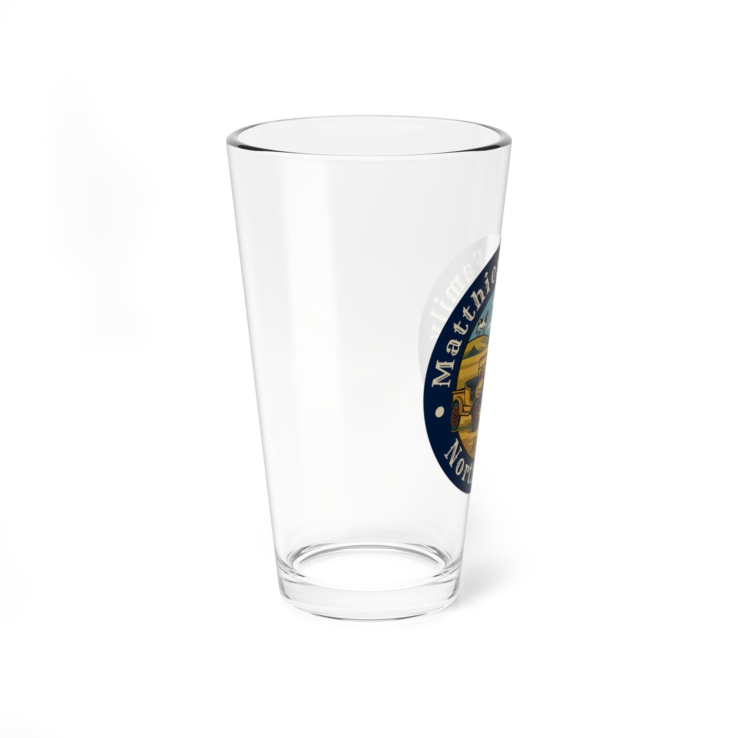 Matthiesen Family Model T Shaker / Pilsner Glass