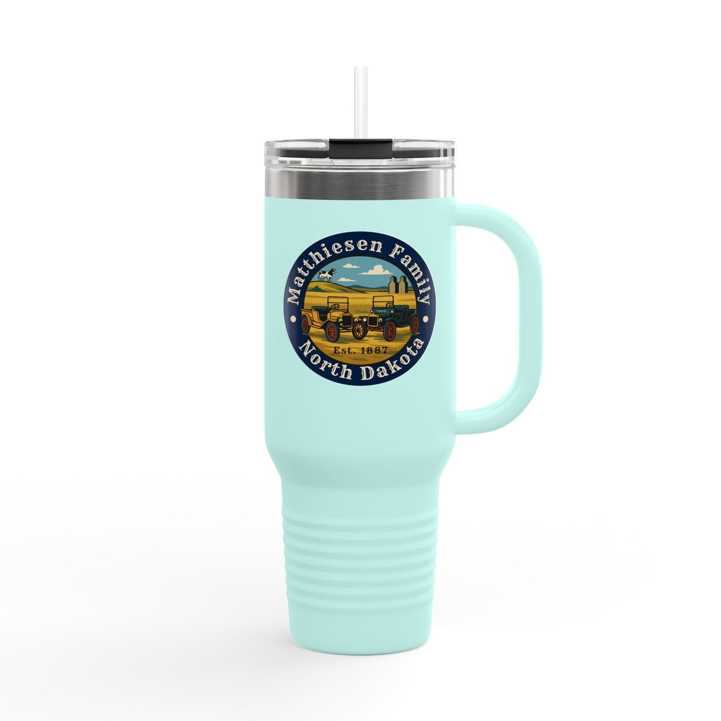 Matthiesen Family Model T Insulated Travel Mug