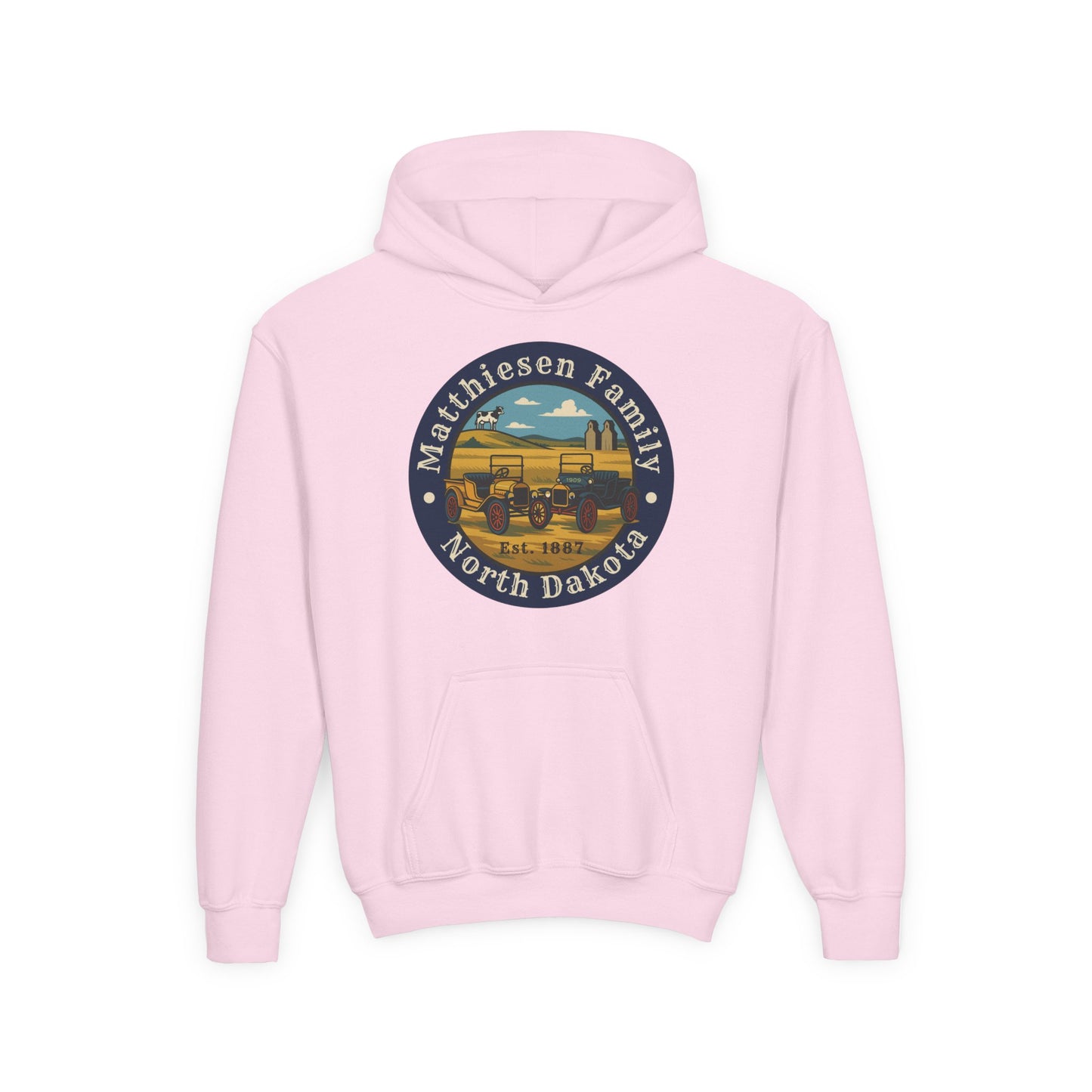 Matthiesen Family Model T Youth Hoodie