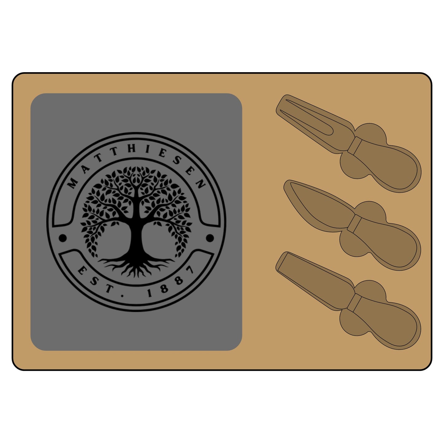 Matthiesen Family Tree Charcuterie Board (Various Styles Available)