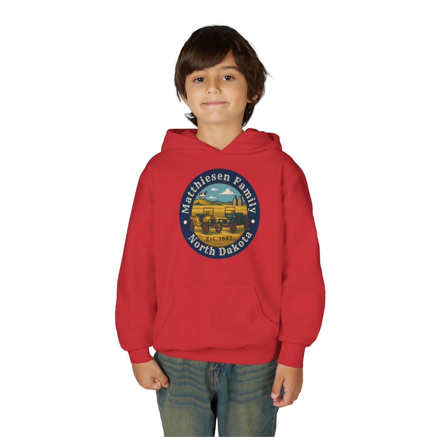 Matthiesen Family Model T Youth Hoodie