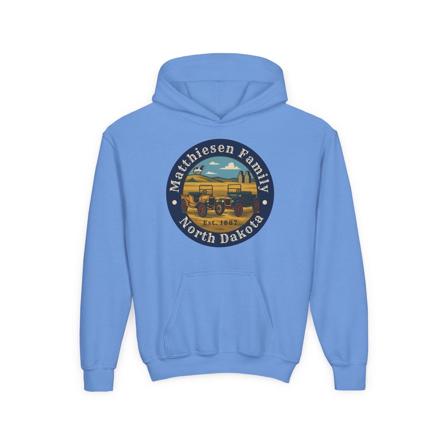 Matthiesen Family Model T Youth Hoodie