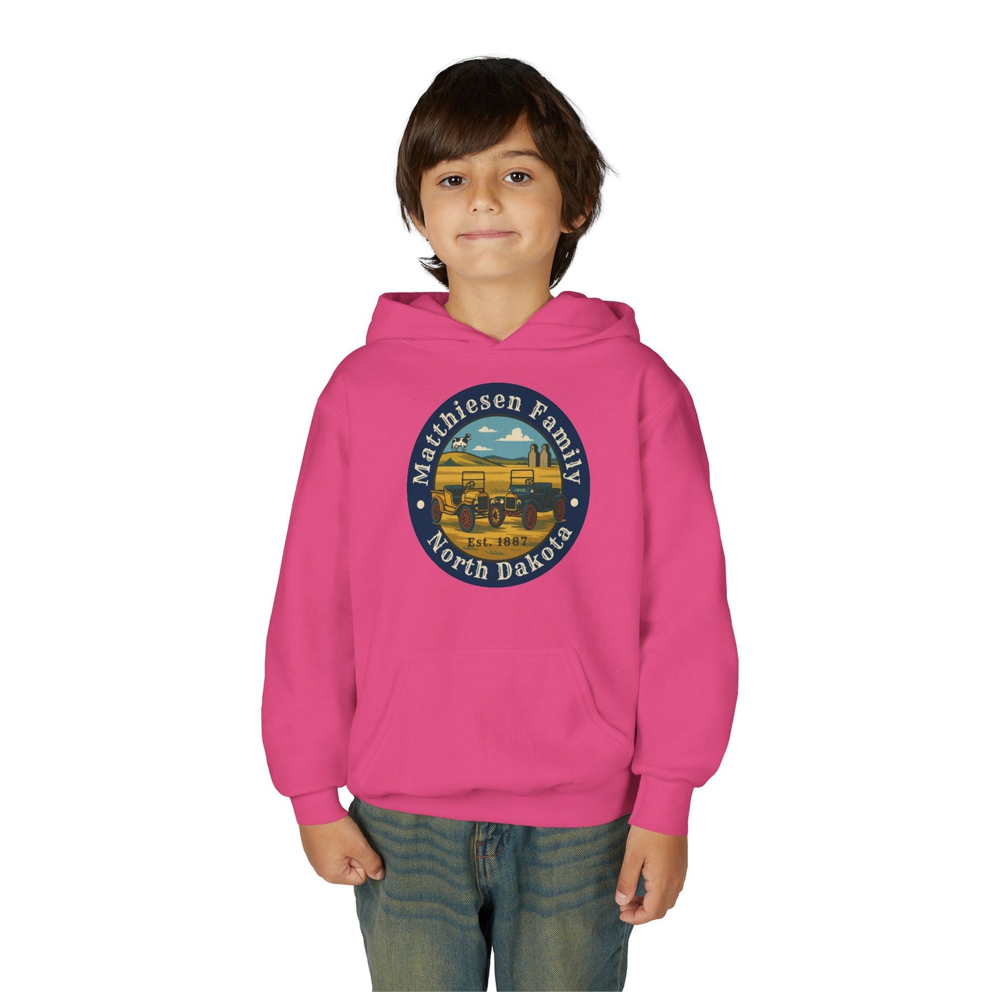 Matthiesen Family Model T Youth Hoodie