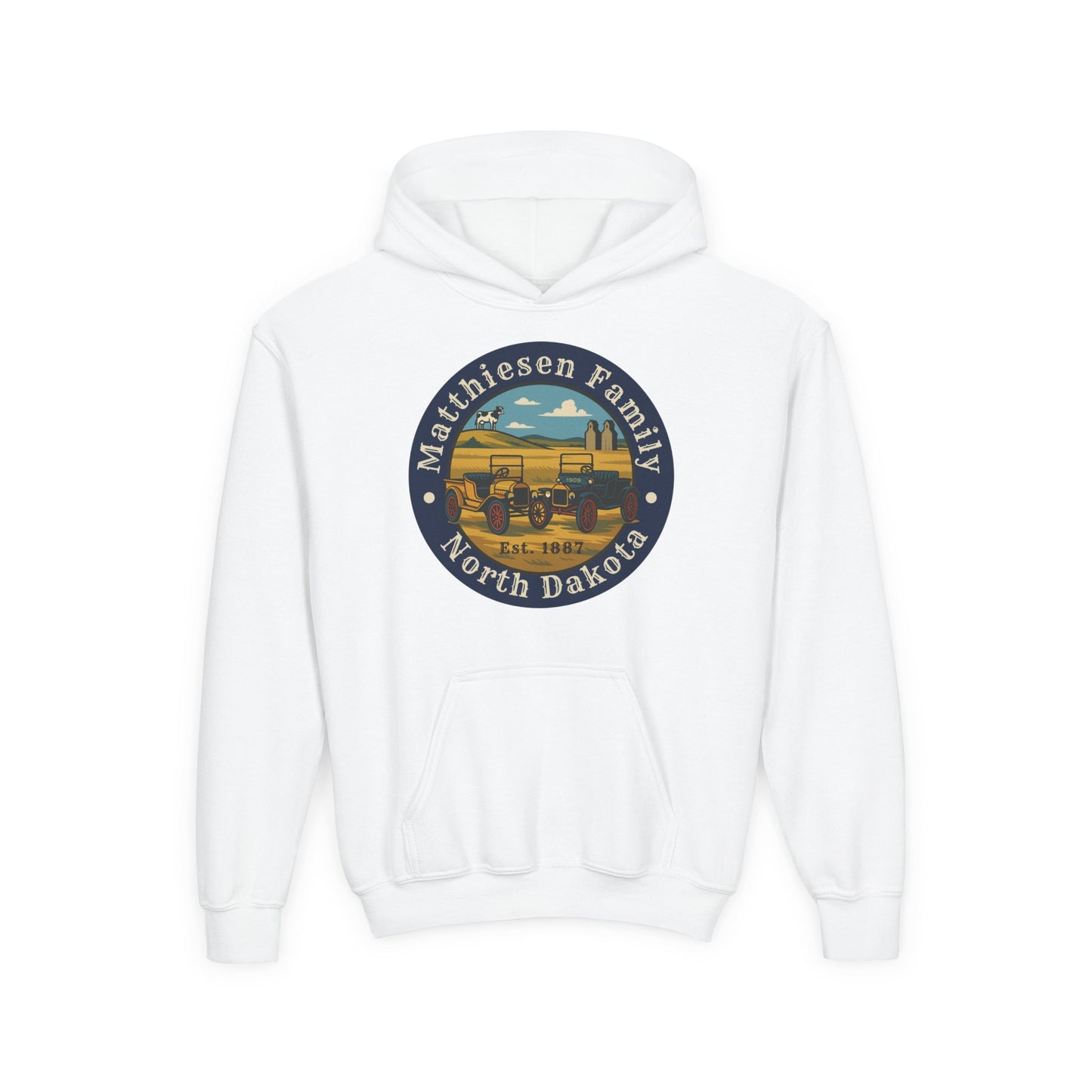 Matthiesen Family Model T Youth Hoodie
