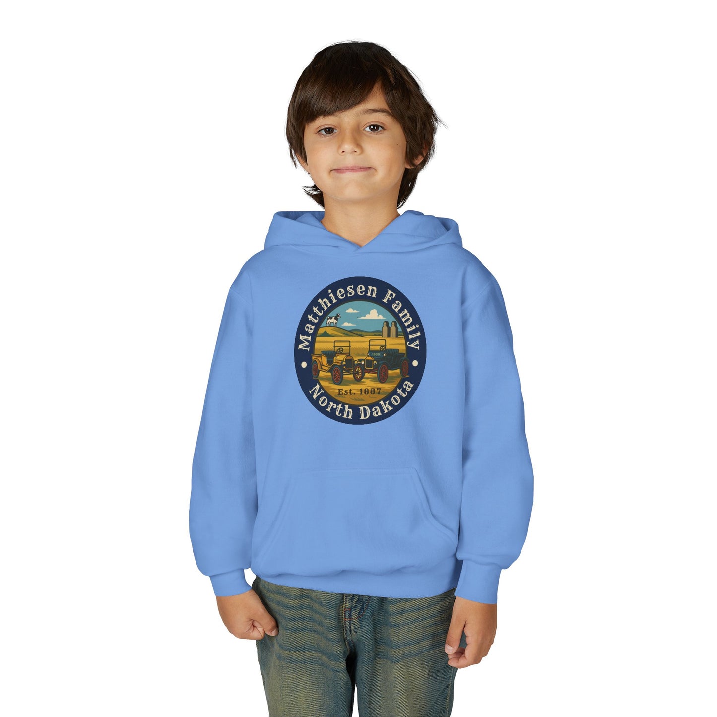 Matthiesen Family Model T Youth Hoodie