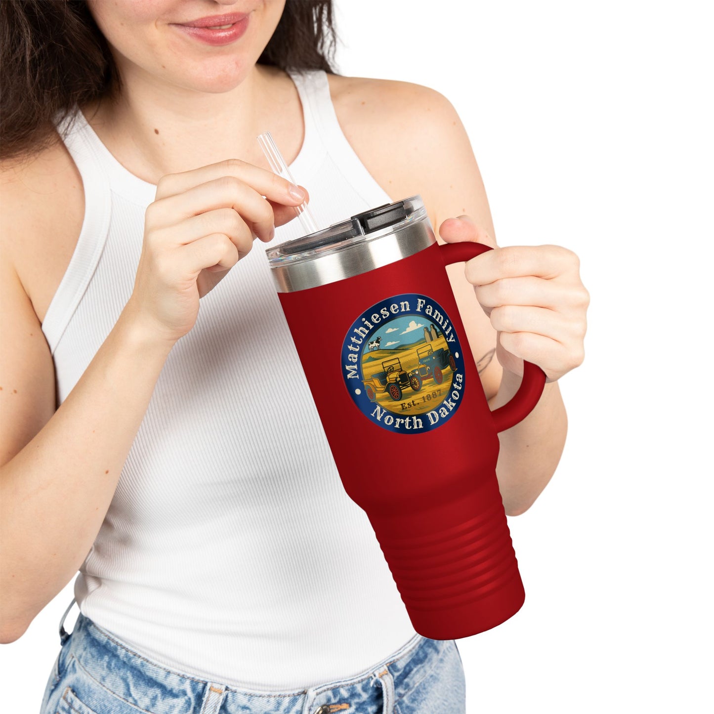 Matthiesen Family Model T Insulated Travel Mug