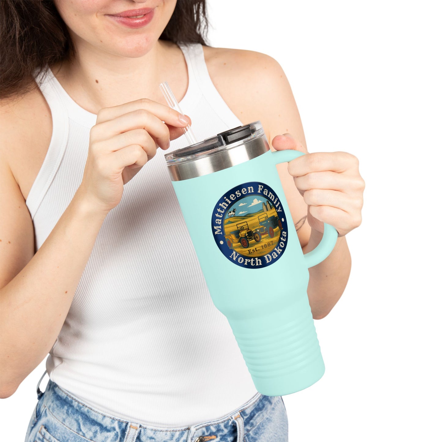 Matthiesen Family Model T Insulated Travel Mug