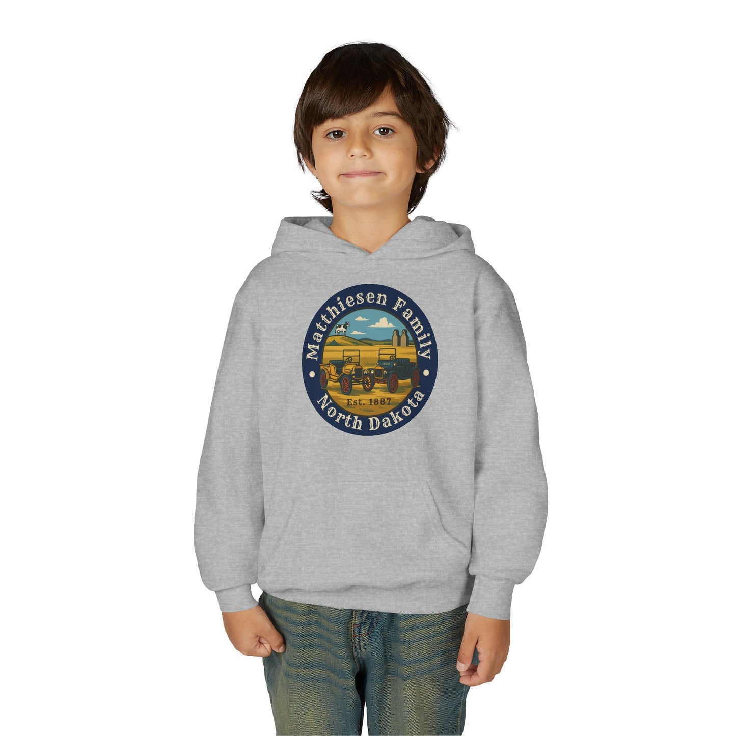 Matthiesen Family Model T Youth Hoodie