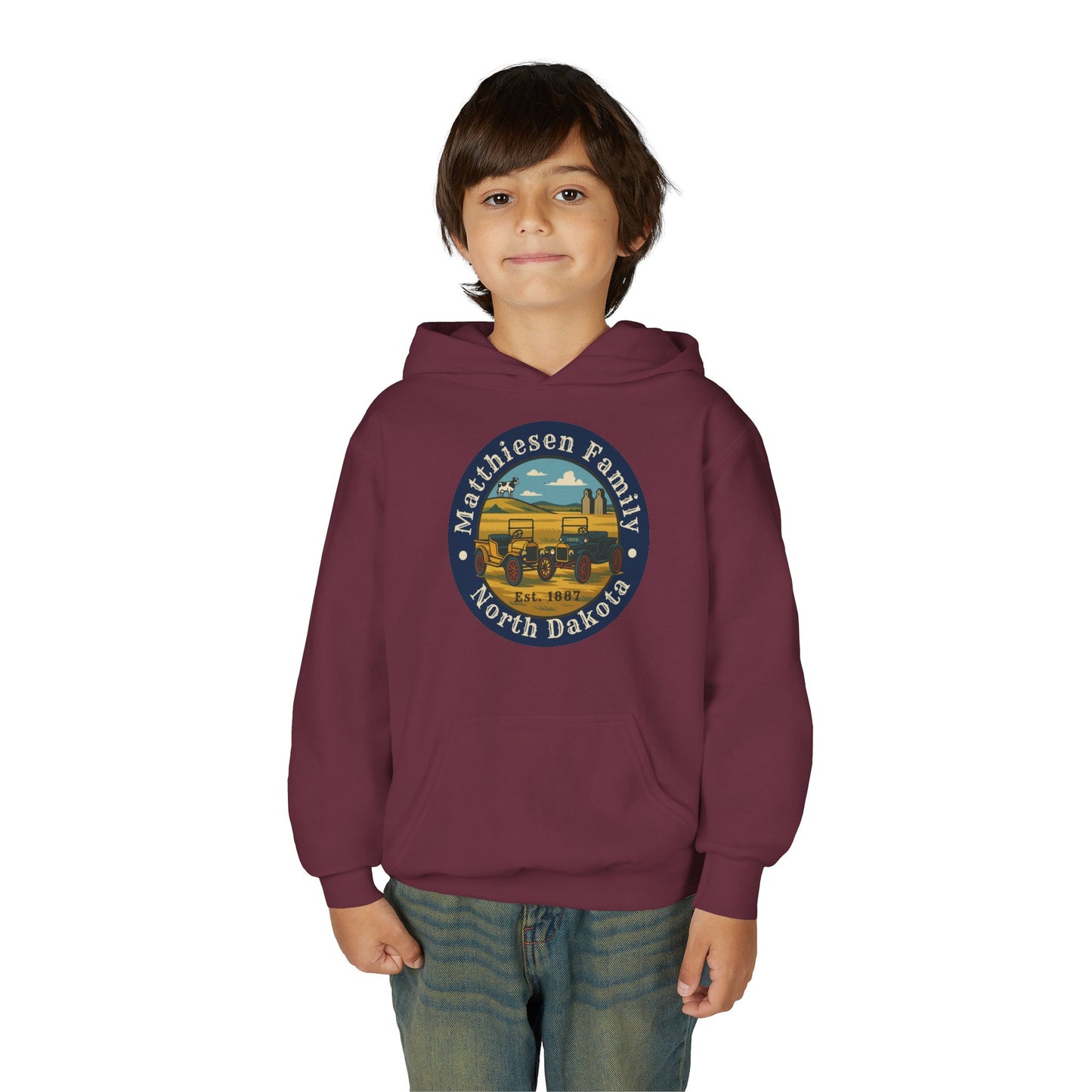 Matthiesen Family Model T Youth Hoodie