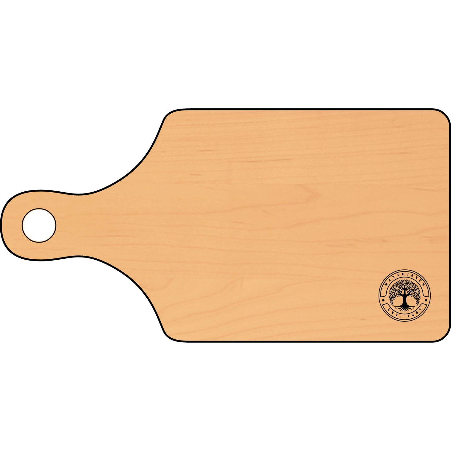 Matthiesen Family Tree Wooden Cutting Board (Various Styles Available)