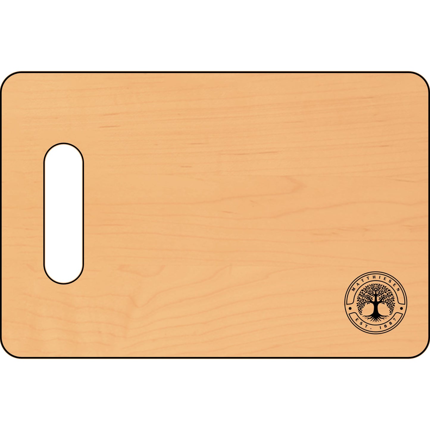 Matthiesen Family Tree Wooden Cutting Board (Various Styles Available)