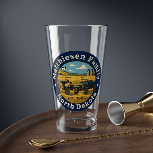 Matthiesen Family Model T Shaker / Pilsner Glass