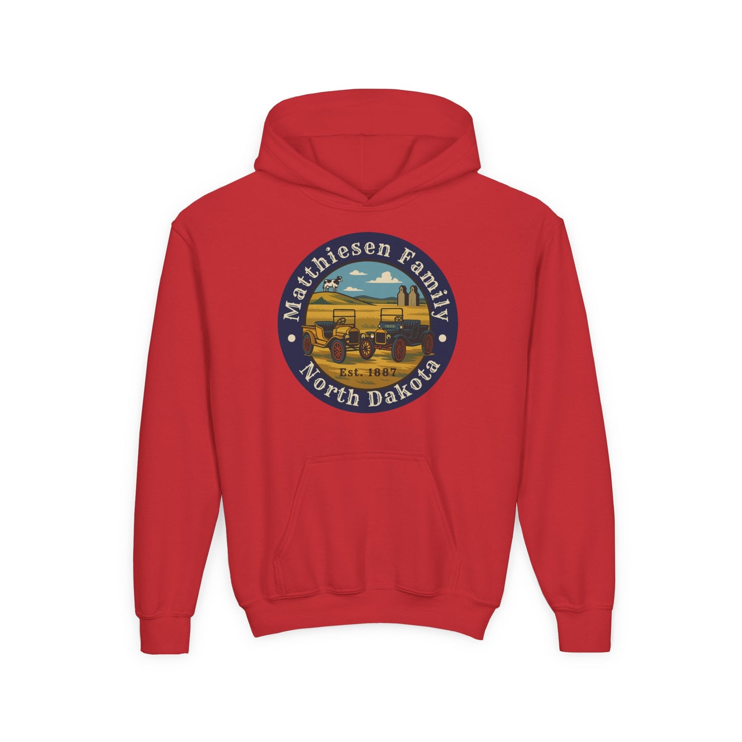 Matthiesen Family Model T Youth Hoodie